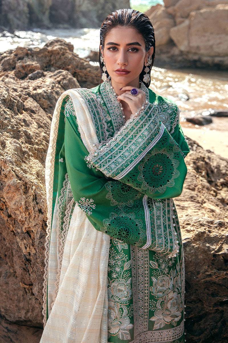 MNR | Festive Lawn 24 | ZARIYA - Pakistani Designer Dress - by MNR | Type: Luxury - 100% Original at Saira Sultan