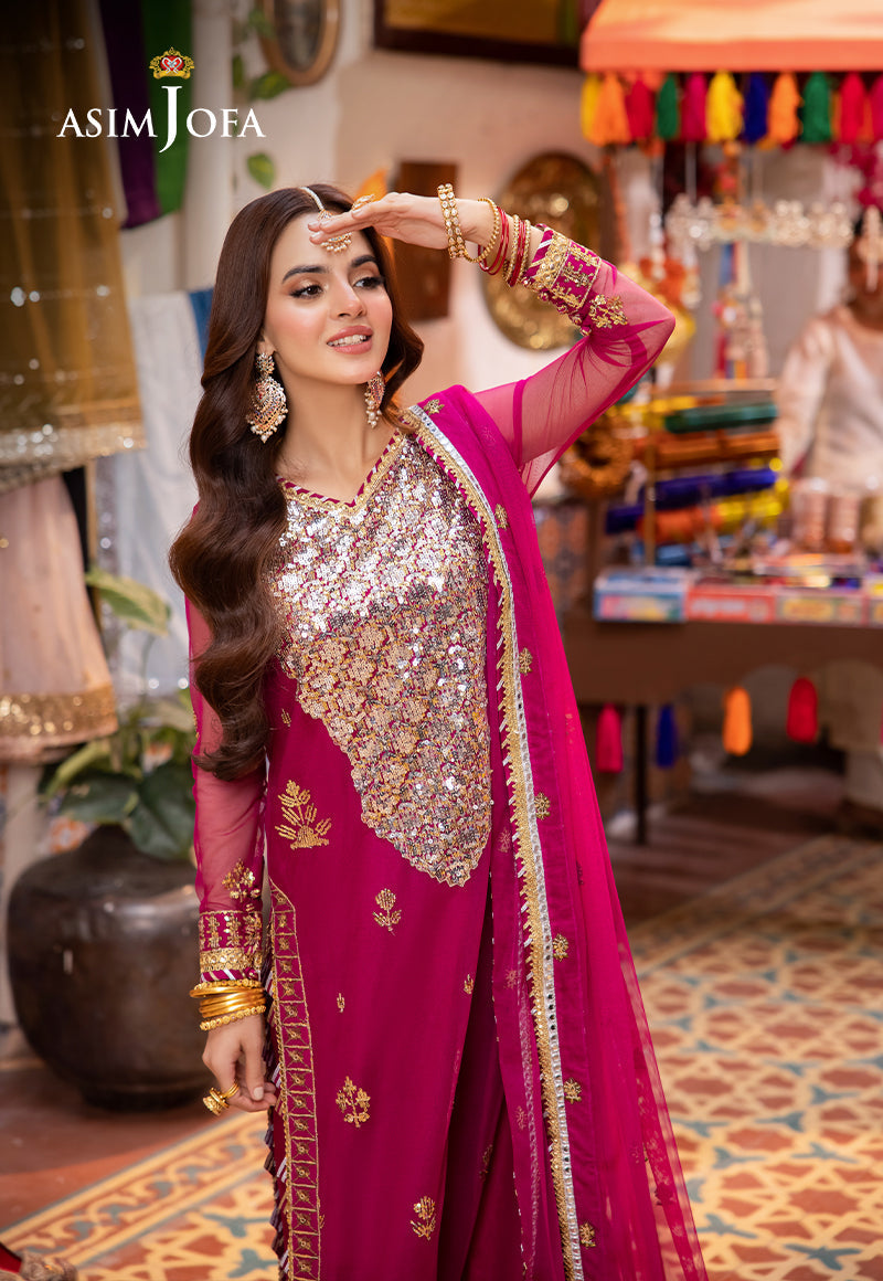 Asim Jofa | Pyaar Diyan Gallan Formals | AJEM-03 - Pakistani Designer Dress - by Asim Jofa | Type: Formal - 100% Original at Saira Sultan