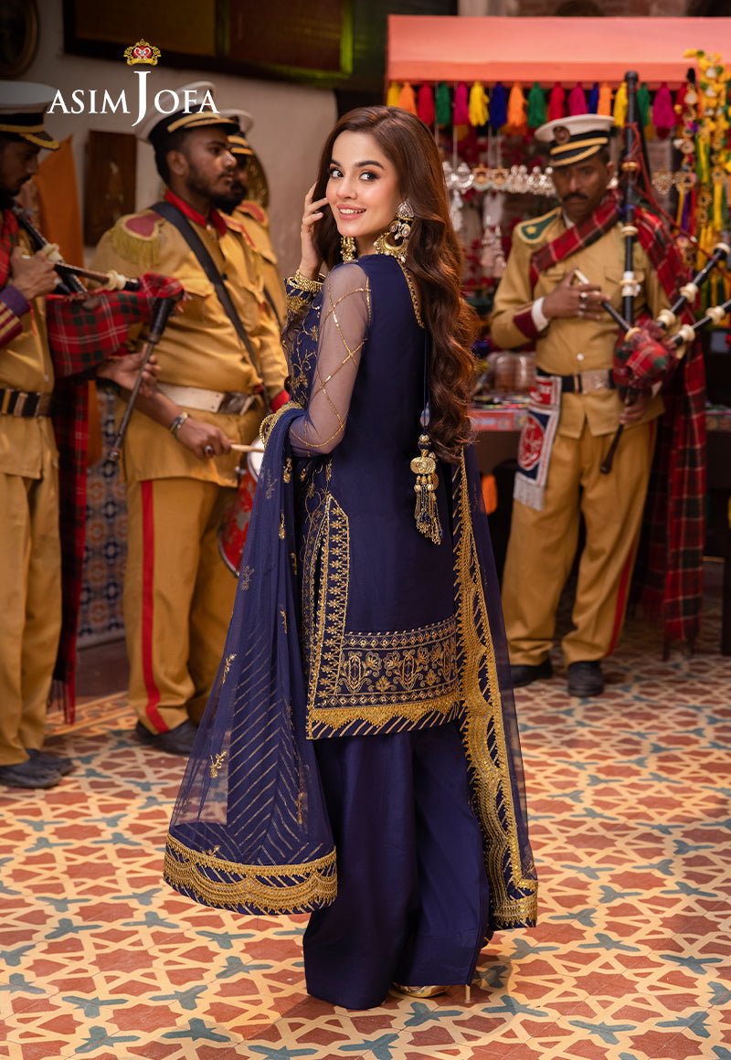 Asim Jofa | Pyaar Diyan Gallan Formals | AJEM-18 - Pakistani Designer Dress - by Asim Jofa | Type: Formal - 100% Original at Saira Sultan