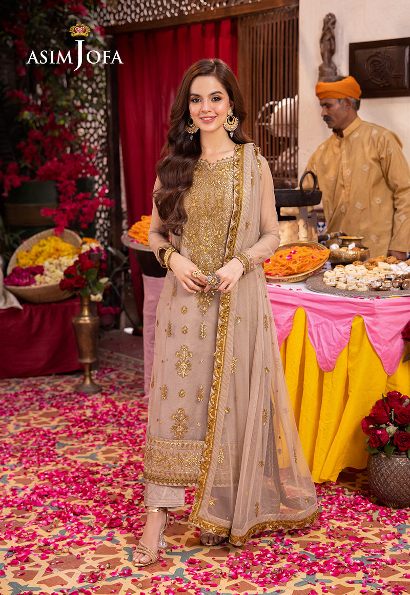 Asim Jofa | Pyaar Diyan Gallan Formals | AJEM-06 - Pakistani Designer Dress - by Asim Jofa | Type: Formal - 100% Original at Saira Sultan