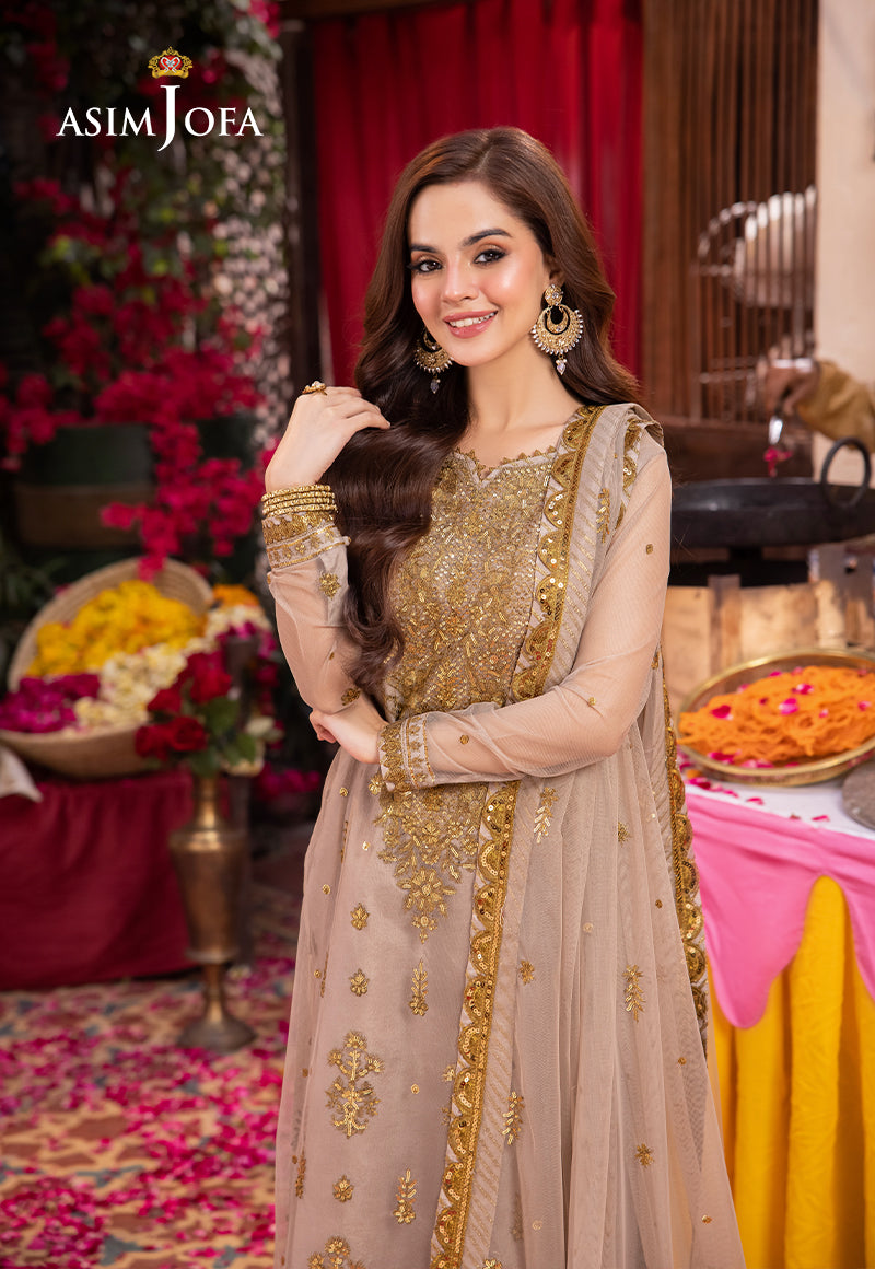 Asim Jofa | Pyaar Diyan Gallan Formals | AJEM-06 - Pakistani Designer Dress - by Asim Jofa | Type: Formal - 100% Original at Saira Sultan