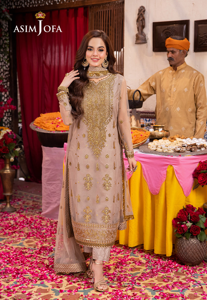Asim Jofa | Pyaar Diyan Gallan Formals | AJEM-06 - Pakistani Designer Dress - by Asim Jofa | Type: Formal - 100% Original at Saira Sultan