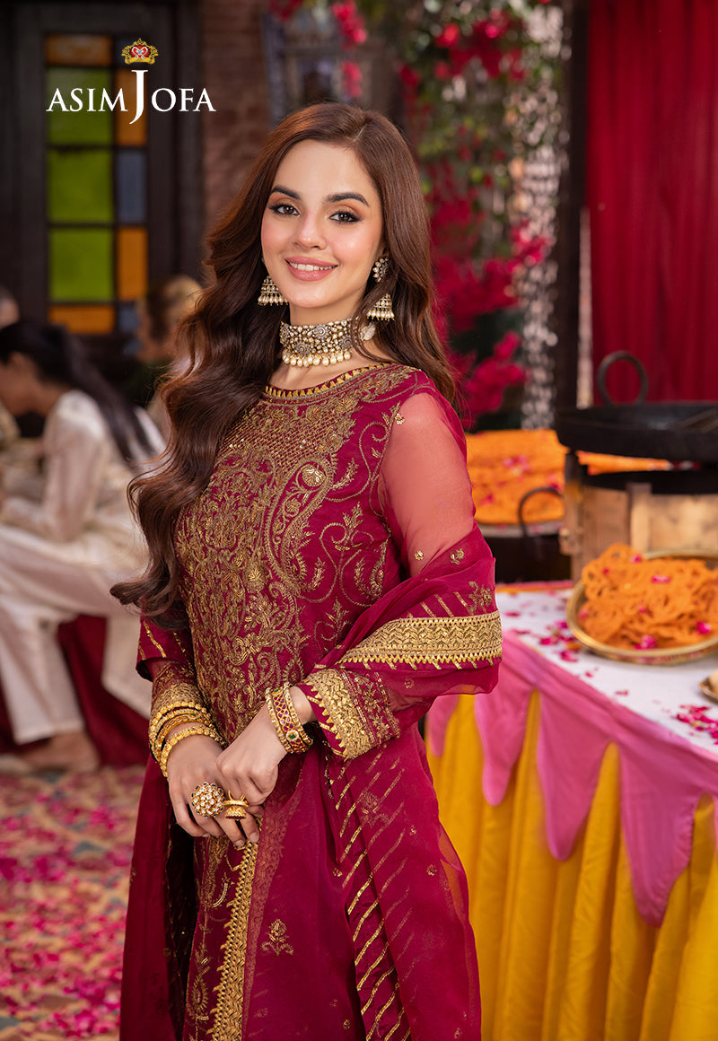 Asim Jofa | Pyaar Diyan Gallan Formals | AJEM-23 - Pakistani Designer Dress - by Asim Jofa | Type: Formal - 100% Original at Saira Sultan