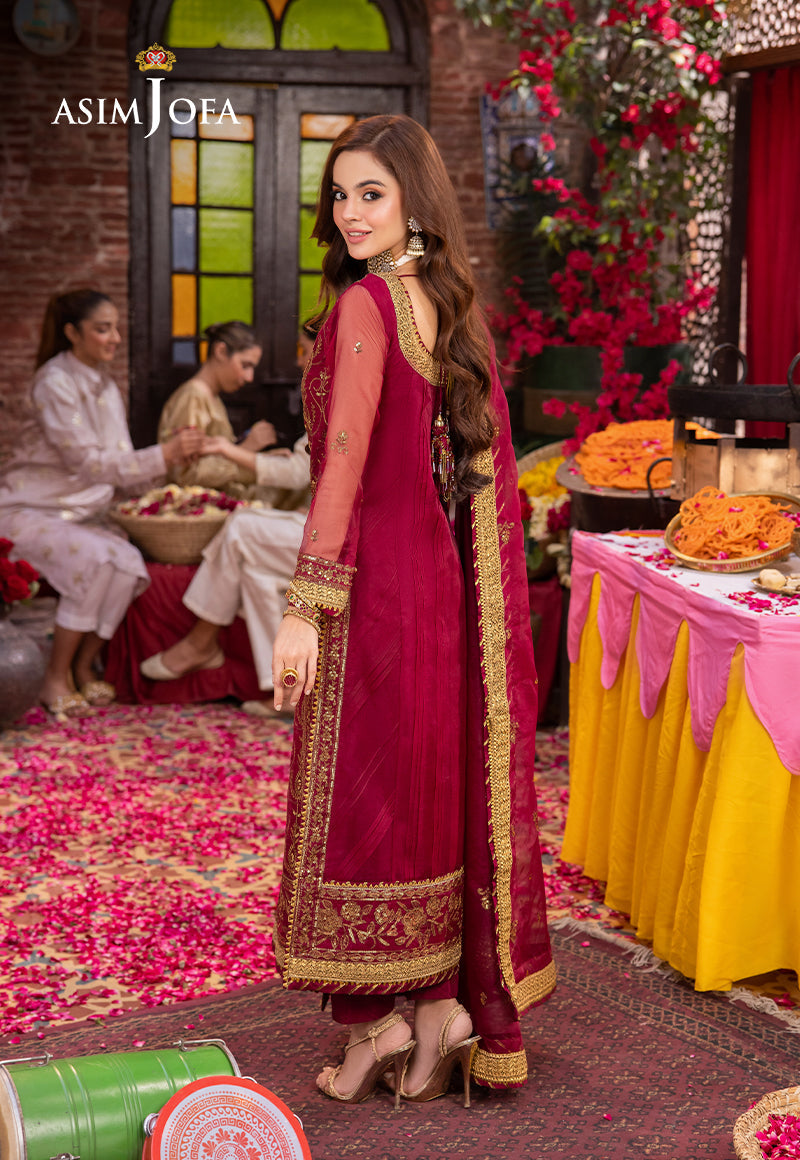 Asim Jofa | Pyaar Diyan Gallan Formals | AJEM-23 - Pakistani Designer Dress - by Asim Jofa | Type: Formal - 100% Original at Saira Sultan