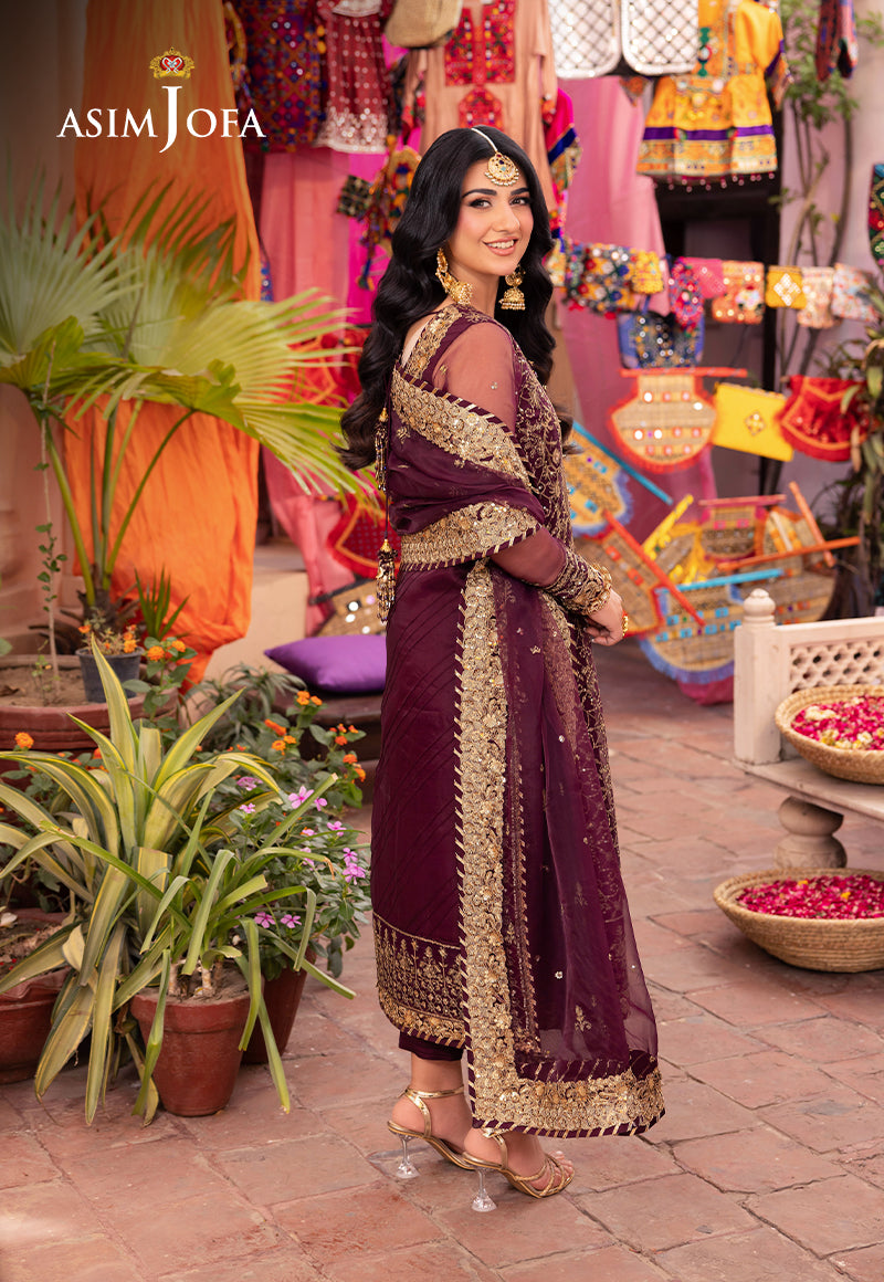 Asim Jofa | Pyaar Diyan Gallan Formals | AJEM-24 - Pakistani Designer Dress - by Asim Jofa | Type: Formal - 100% Original at Saira Sultan