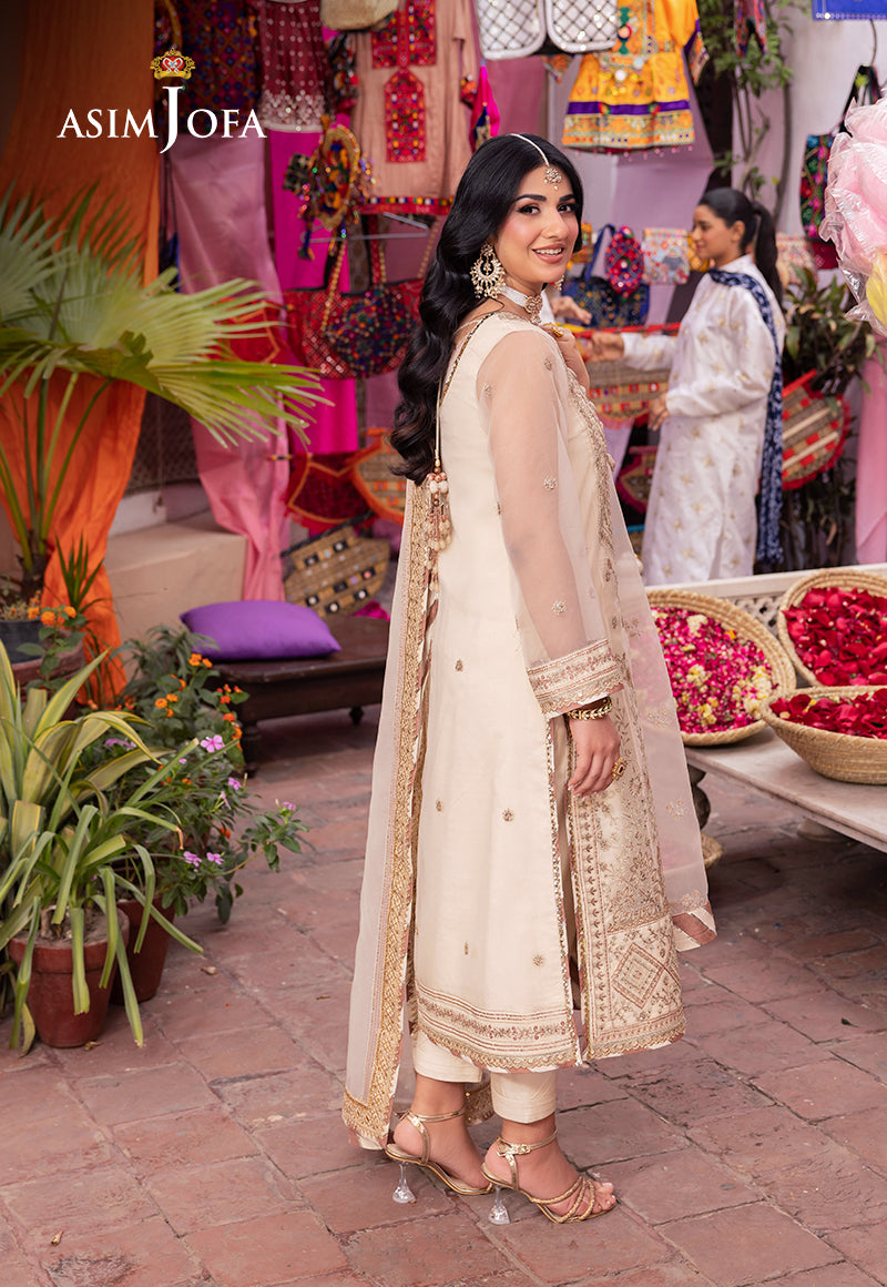 Asim Jofa | Pyaar Diyan Gallan Formals | AJEM-11 - Pakistani Designer Dress - by Asim Jofa | Type: Formal - 100% Original at Saira Sultan