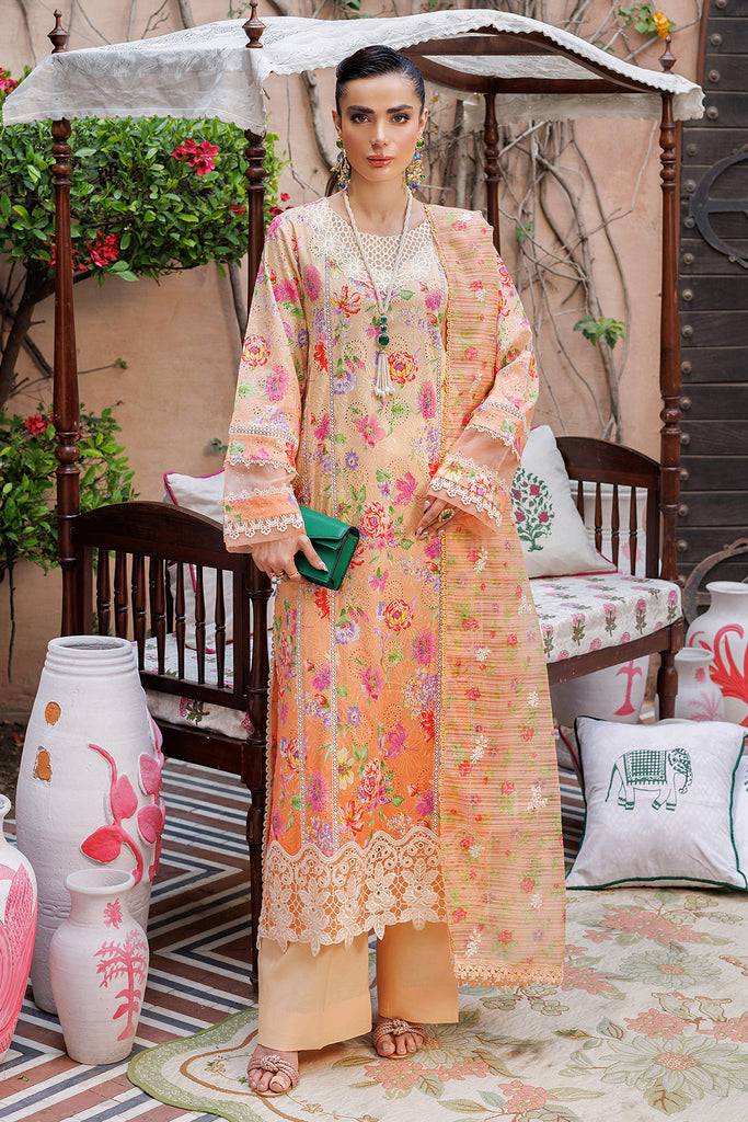 Rajbari | Exclusive Printkari 2024 | 6-A - Pakistani Designer Dress - by Rajbari | Type: Casuals - 100% Original at Saira Sultan