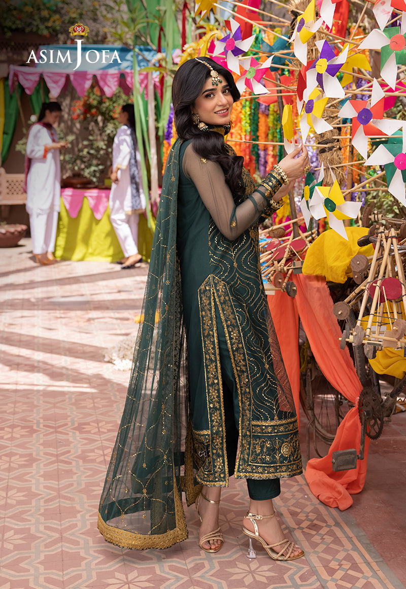 Asim Jofa | Pyaar Diyan Gallan Formals | AJEM-16 - Pakistani Designer Dress - by Asim Jofa | Type: Formal - 100% Original at Saira Sultan