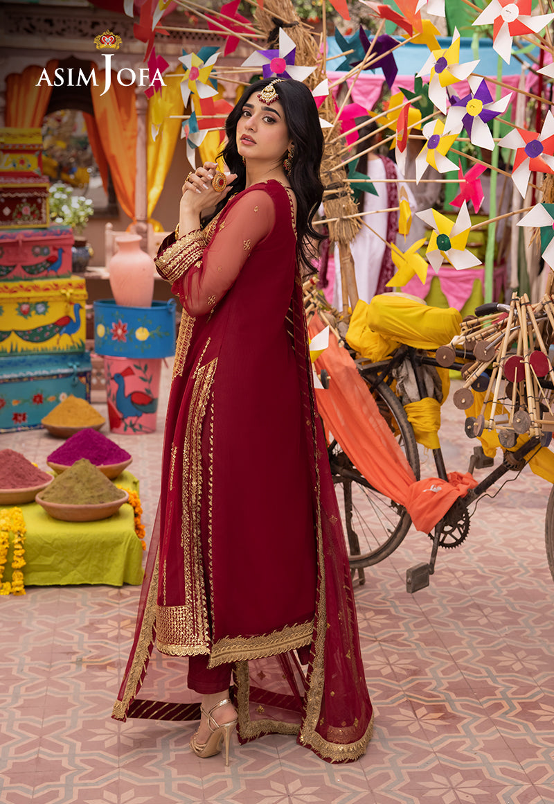 Asim Jofa | Pyaar Diyan Gallan Formals | AJEM-10 - Pakistani Designer Dress - by Asim Jofa | Type: Formal - 100% Original at Saira Sultan