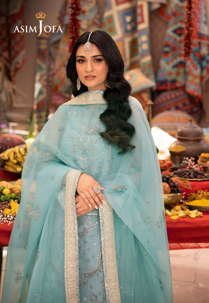 Asim Jofa | Pyaar Diyan Gallan Formals | AJEM-21 - Pakistani Designer Dress - by Asim jofa | Type: Formal - 100% Original at Saira Sultan