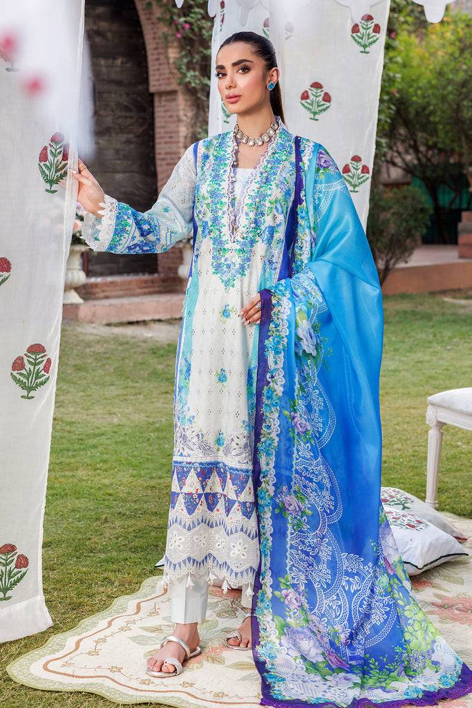 Rajbari | Exclusive Printkari 2024 | 4-B - Pakistani Designer Dress - by Rajbari | Type: Casuals - 100% Original at Saira Sultan