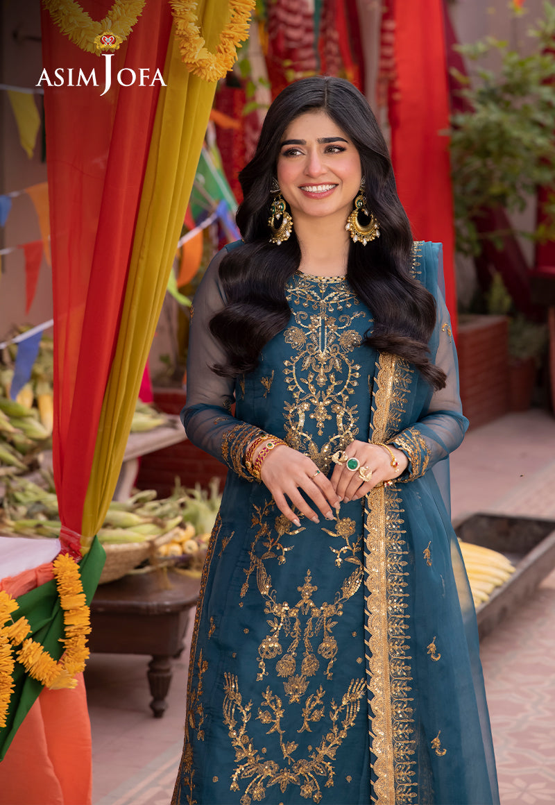 Asim Jofa | Pyaar Diyan Gallan Formals | AJEM-13 - Pakistani Designer Dress - by Asim Jofa | Type: Formal - 100% Original at Saira Sultan