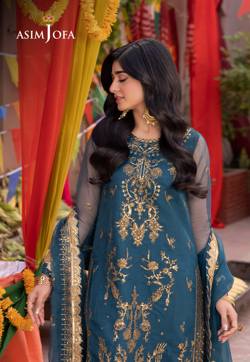 Asim Jofa | Pyaar Diyan Gallan Formals | AJEM-13 - Pakistani Designer Dress - by Asim Jofa | Type: Formal - 100% Original at Saira Sultan