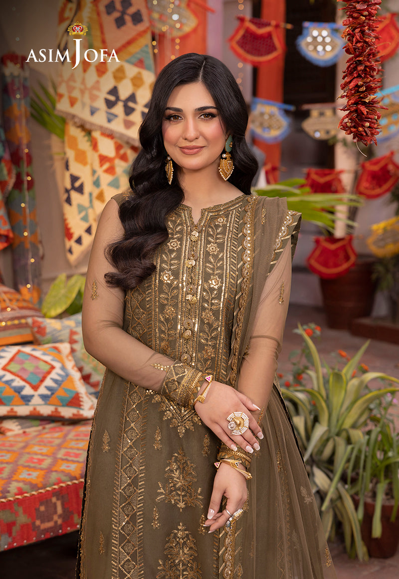 Asim Jofa | Pyaar Diyan Gallan Formals | AJEM-05 - Pakistani Designer Dress - by Asim Jofa | Type: Formal - 100% Original at Saira Sultan