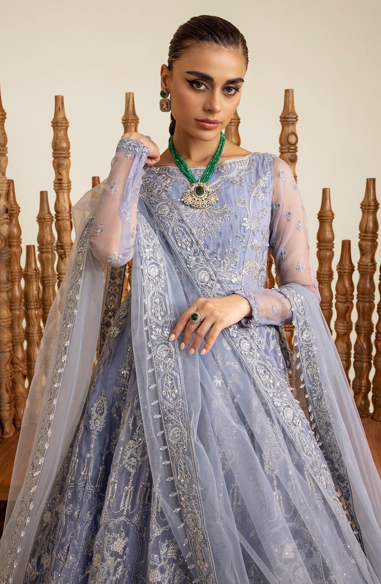Maryum N Maria | The Brides 23 | Moons Reflection (MS23-540) - Pakistani Designer Dress - by Maryum N Maria | Type: Bridal - 100% Original at Saira Sultan