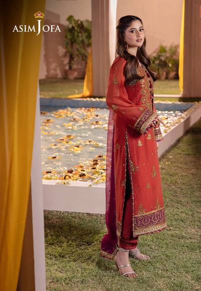 Asim Jofa | Dhanak Rang Collection | AJCF-24 - Pakistani Designer Dress - by Asim Jofa | Type: Formal - 100% Original at Saira Sultan