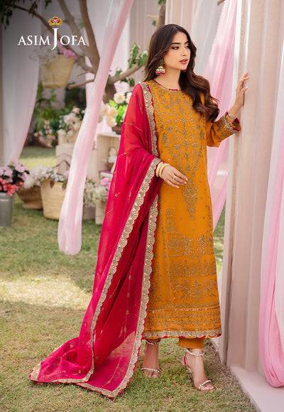 Asim Jofa | Dhanak Rang Collection | AJCF-25 - Pakistani Designer Dress - by Asim Jofa | Type: Formal - 100% Original at Saira Sultan