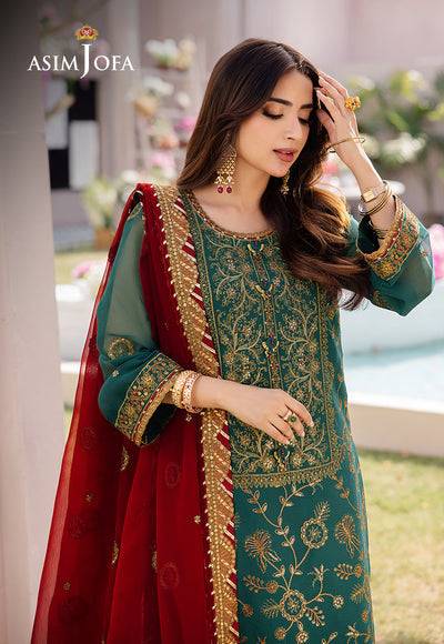 Asim Jofa | Dhanak Rang Collection | AJCF-11 - Pakistani Designer Dress - by Asim Jofa | Type: Formal - 100% Original at Saira Sultan