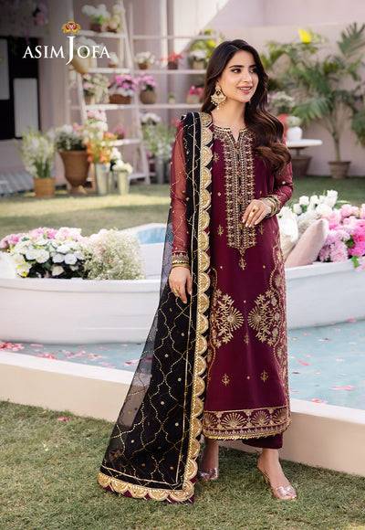 Asim Jofa | Dhanak Rang Collection | AJCF-18 - Pakistani Designer Dress - by Asim Jofa | Type: Formal - 100% Original at Saira Sultan