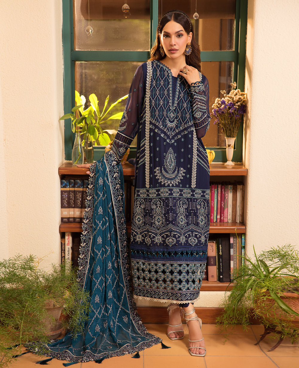 Xenia Formals | Raahi Luxury Formals | CELESTE - Pakistani Designer Dress - by Xenia Formals | Type: Formal - 100% Original at Saira Sultan