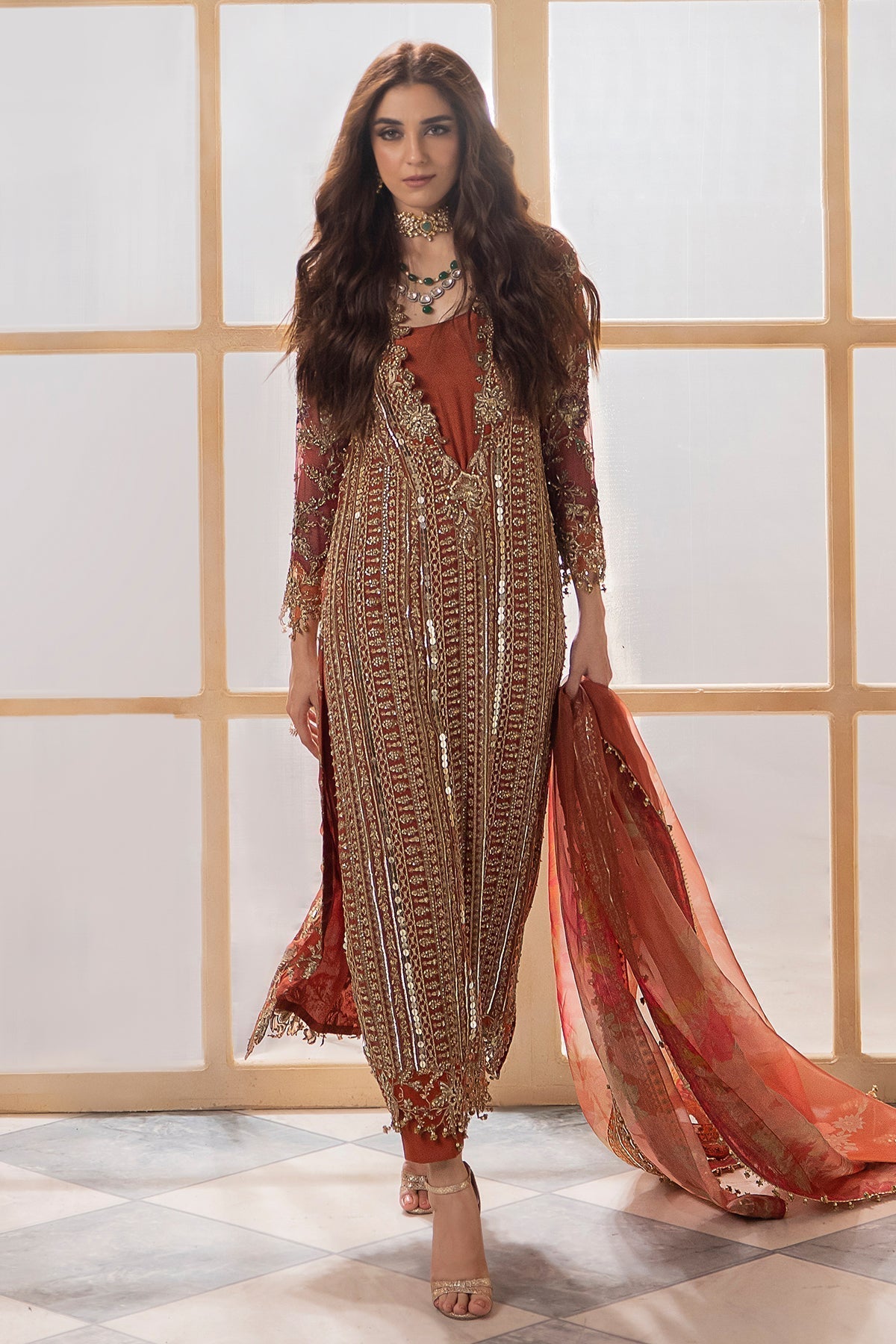 Charizma | Dastan e Jashan | DJW4-04 - Pakistani Designer Dress - by Charizma | Type: Formal - 100% Original at Saira Sultan