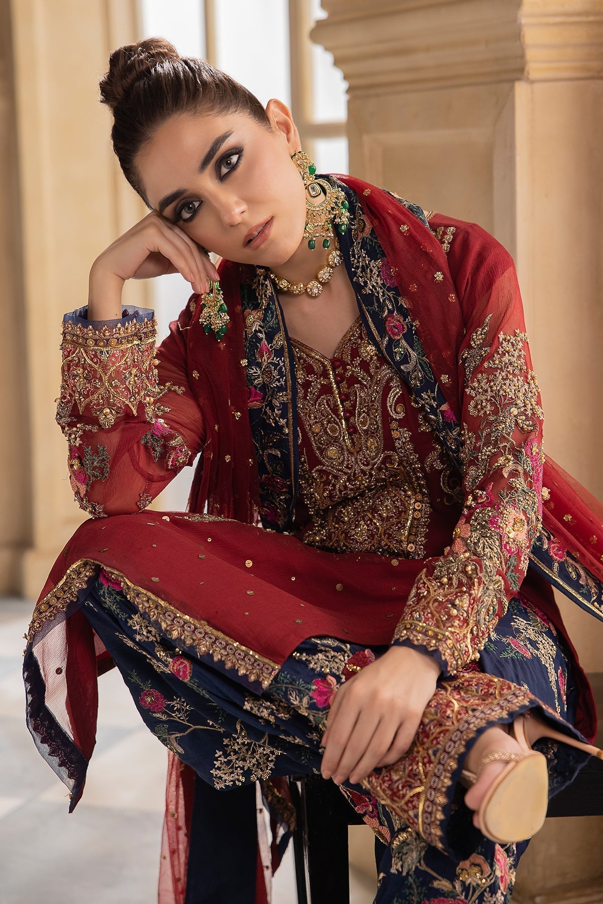 Charizma | Dastan e Jashan | DJW4-02 - Pakistani Designer Dress - by Charizma | Type: Formal - 100% Original at Saira Sultan