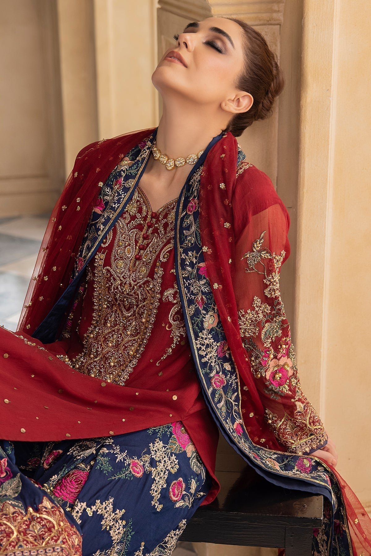 Charizma | Dastan e Jashan | DJW4-02 - Pakistani Designer Dress - by Charizma | Type: Formal - 100% Original at Saira Sultan