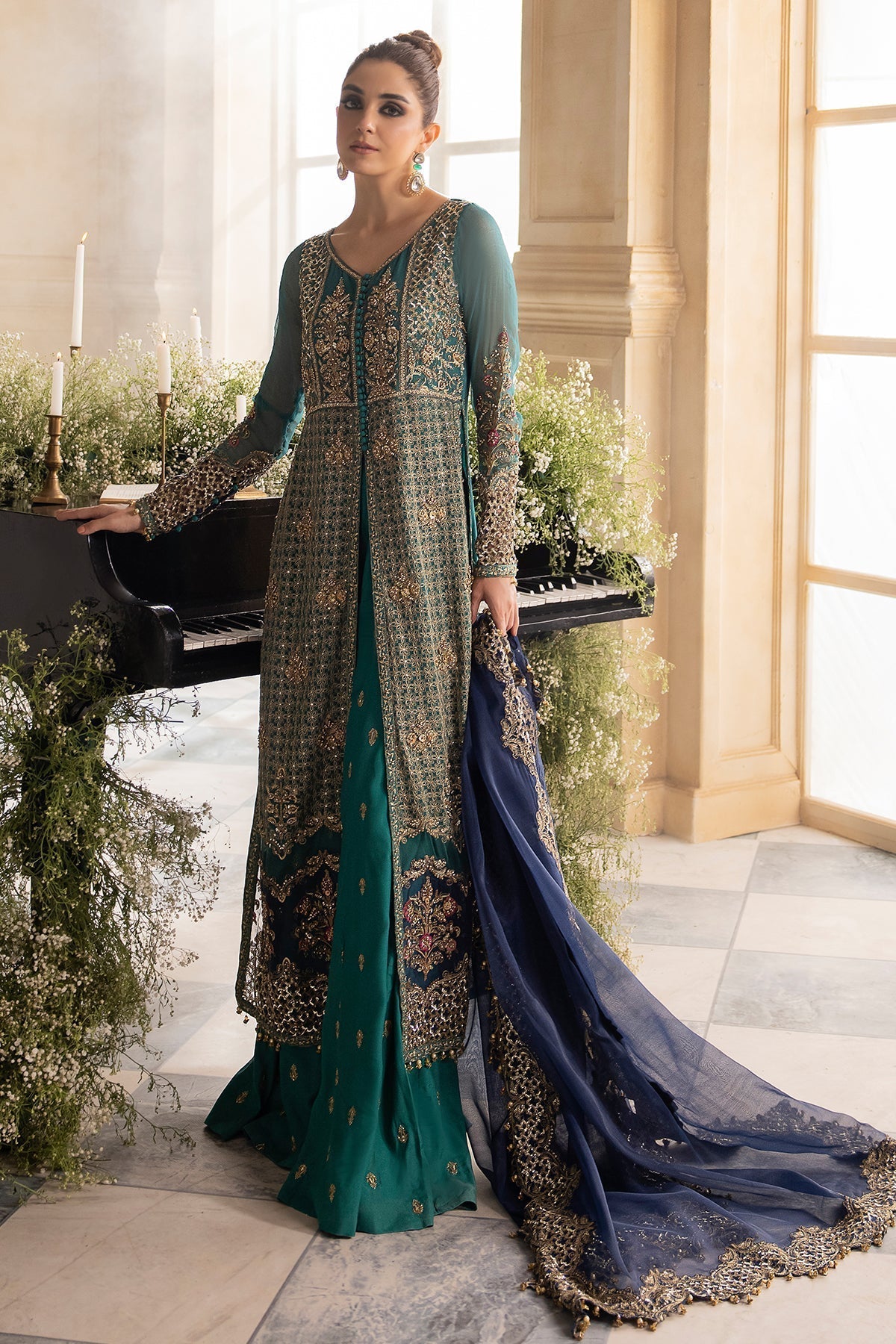 Charizma | Dastan e Jashan | DJW4-07 - Pakistani Designer Dress - by Charizma | Type: Formal - 100% Original at Saira Sultan