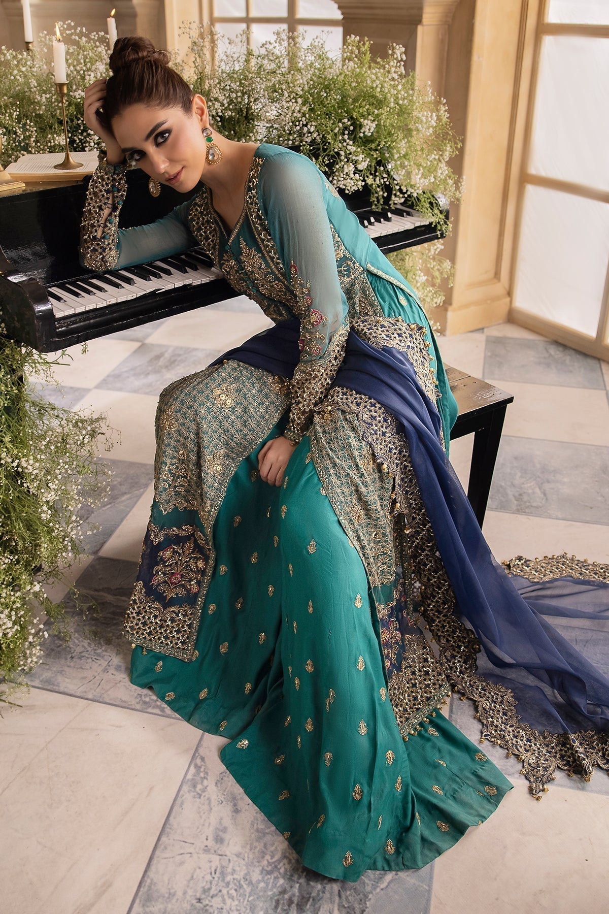 Charizma | Dastan e Jashan | DJW4-07 - Pakistani Designer Dress - by Charizma | Type: Formal - 100% Original at Saira Sultan