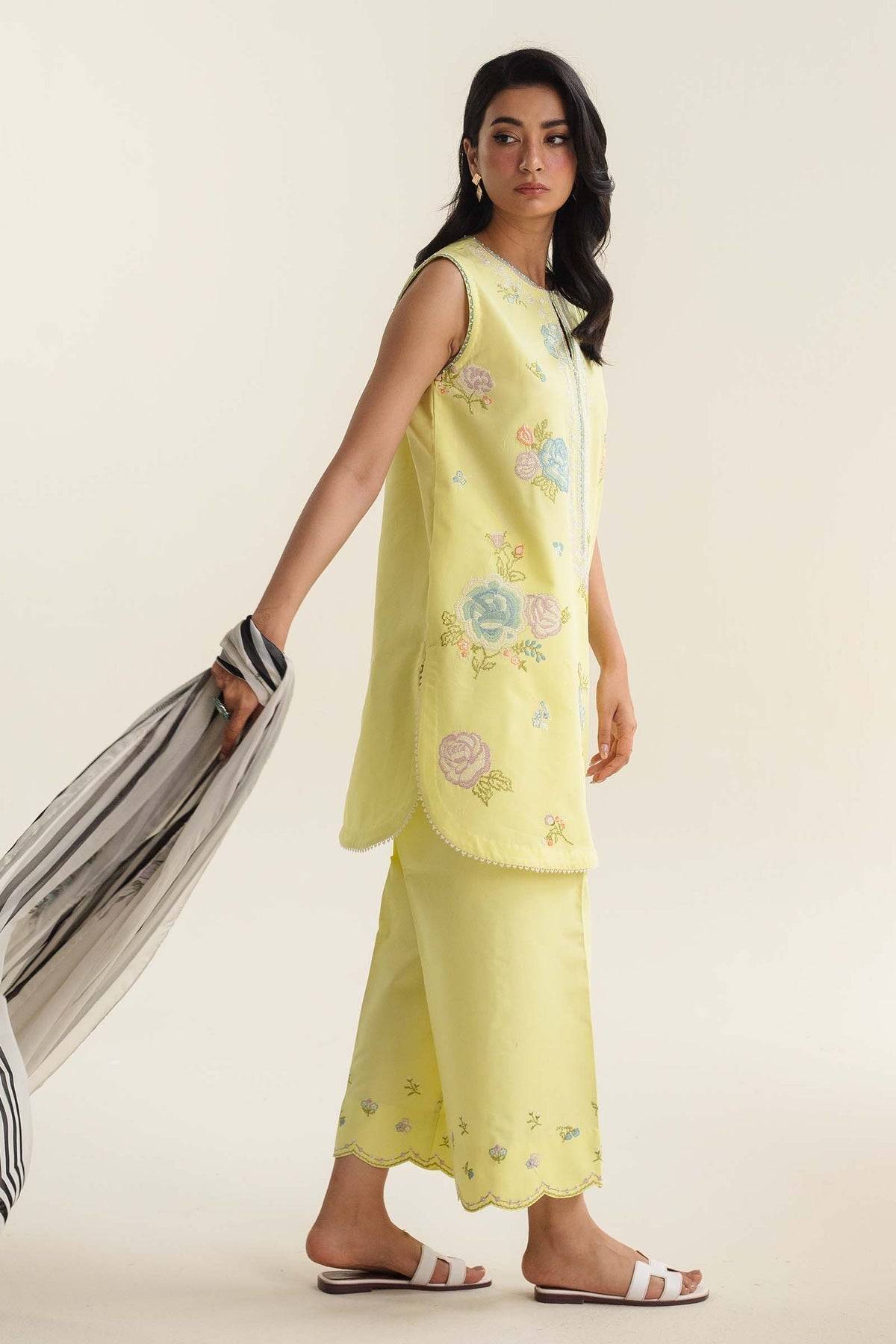 Zara Shahjahan | Coco Lawn Vol 2 | MIREA-3A - Pakistani Designer Dress - by Zara Shahjahan | Type: Luxury - 100% Original at Saira Sultan