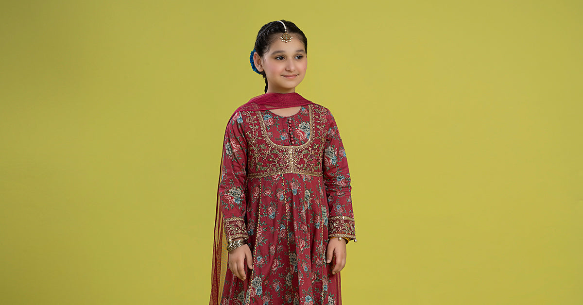 Maria B | 3 Piece Embroidered Lawn Suit | MKD-EF24-32