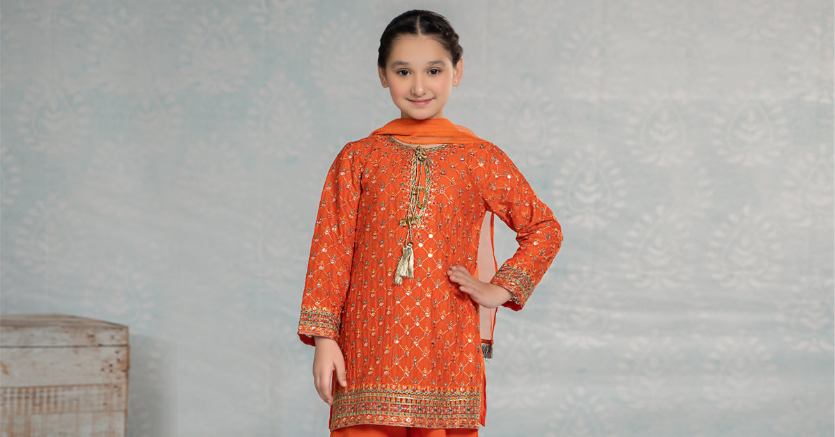Maria B | 3 Piece Embroidered Lawn Suit | MKD-EF24-09