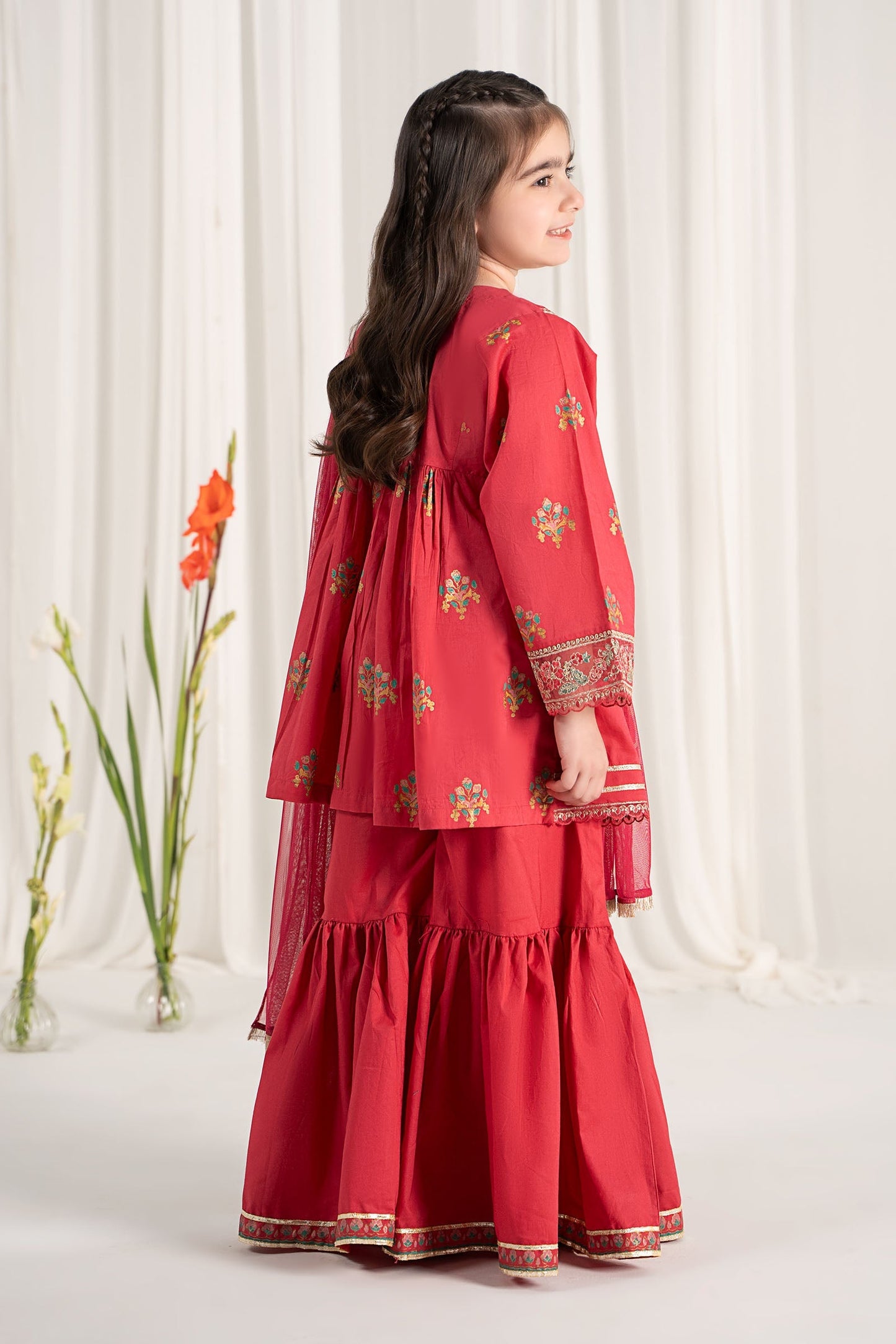 Maria B | 3 Piece Embroidered Lawn Suit | MKD-EF25-15