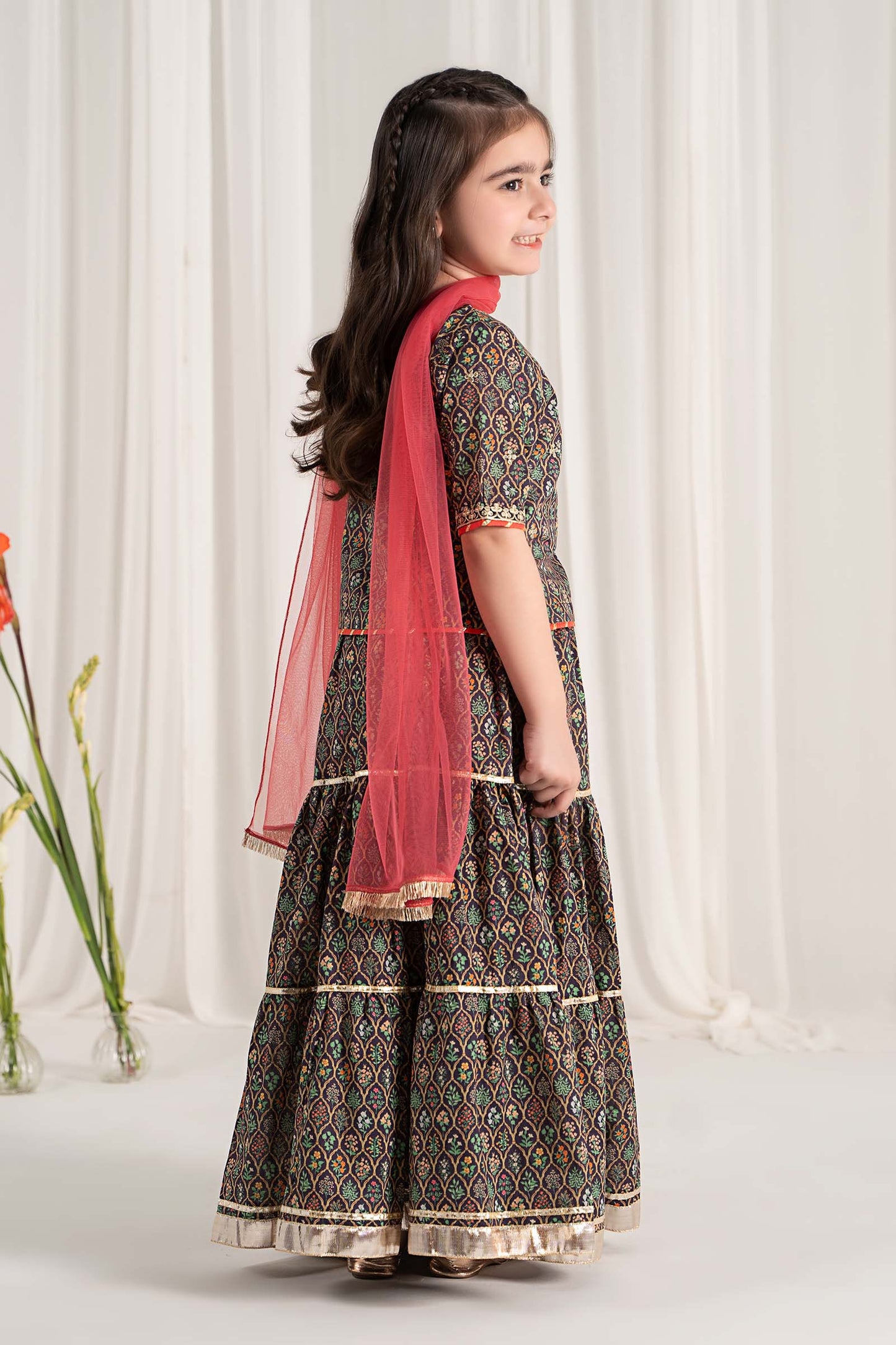 Maria B | 3 Piece Printed Lawn Suit | MKD-EF25-30