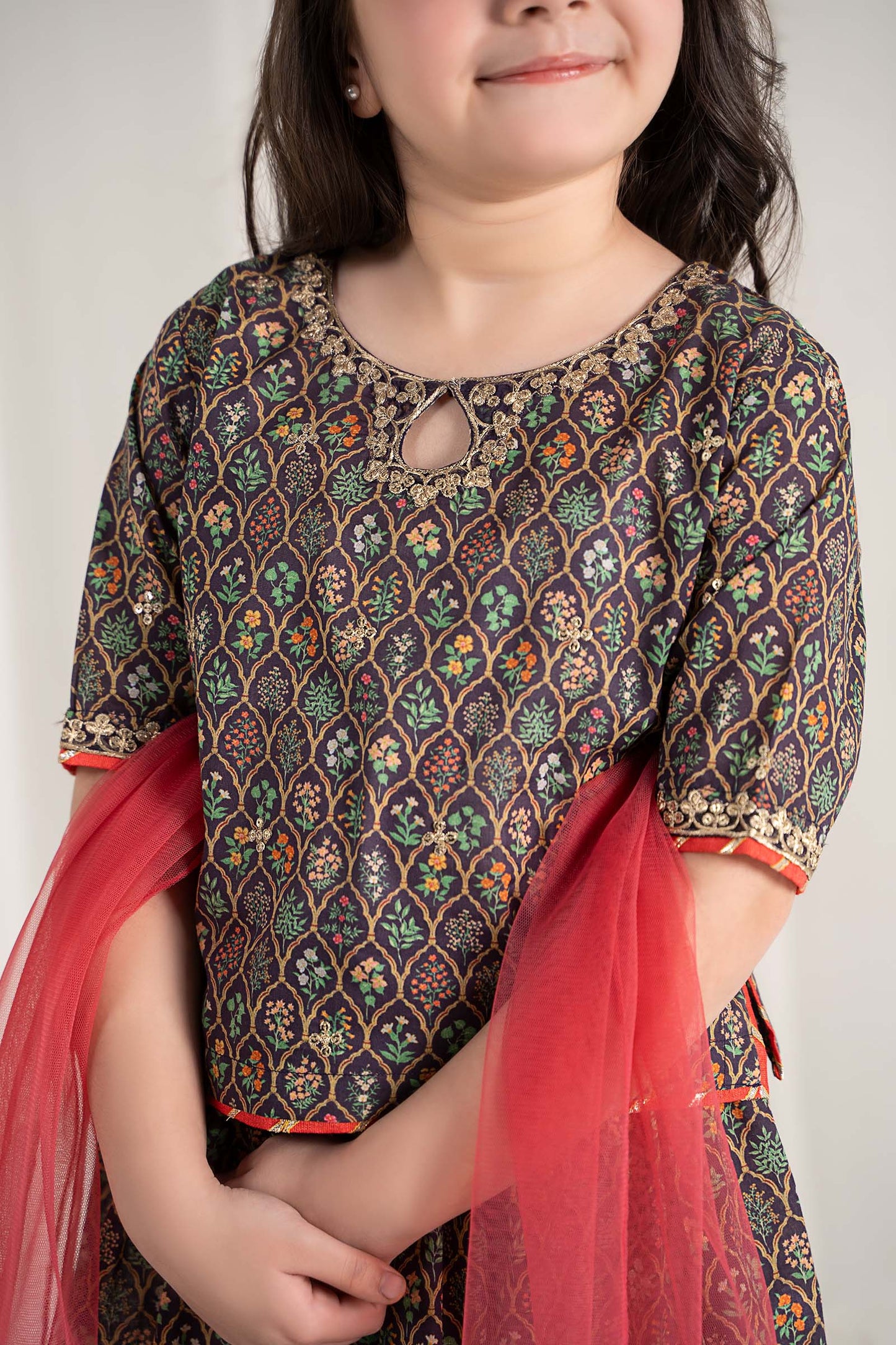 Maria B | 3 Piece Printed Lawn Suit | MKD-EF25-30