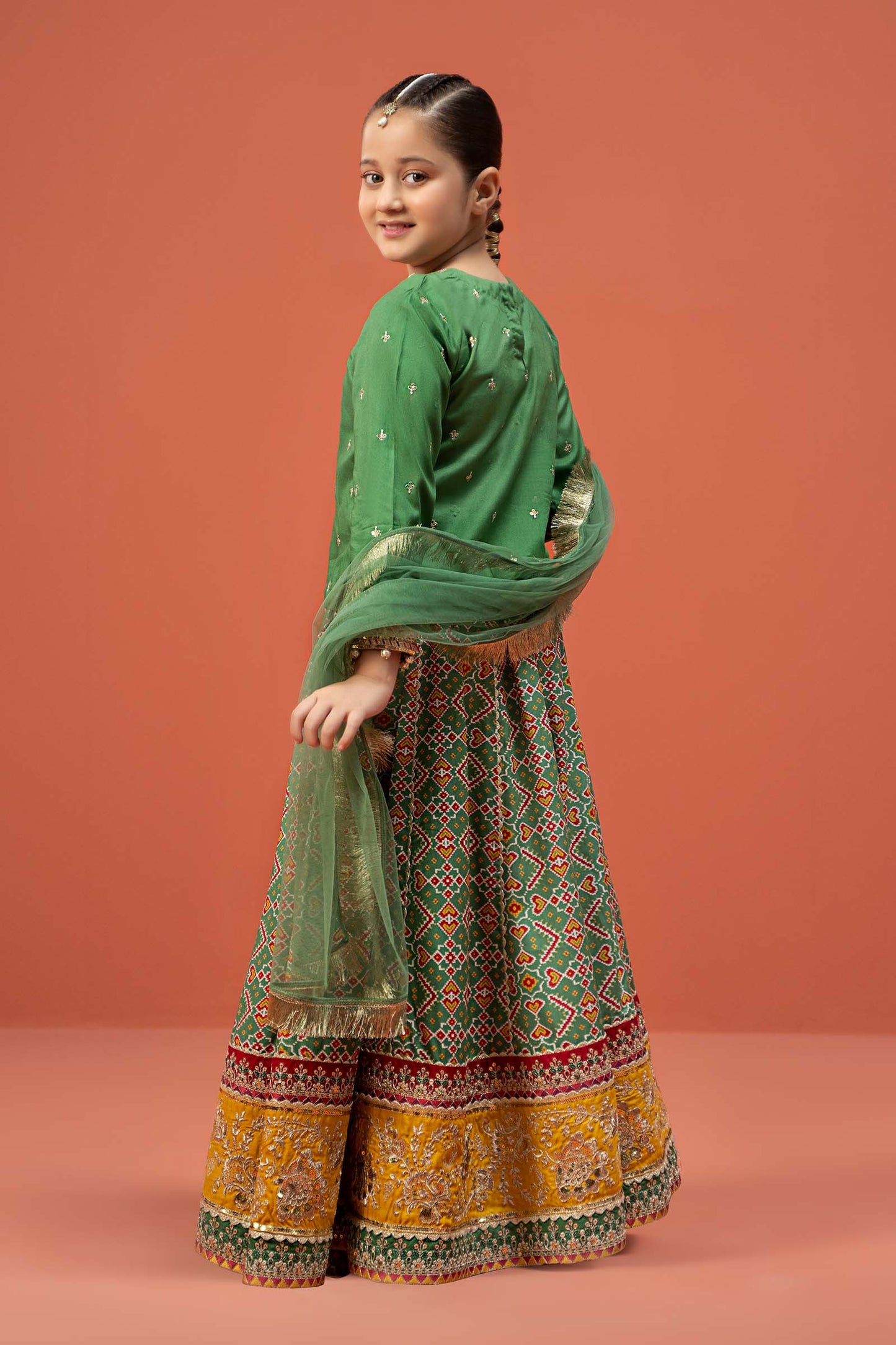 Maria B | 3 Piece Embroidered Linen Suit | MKD-W24-04