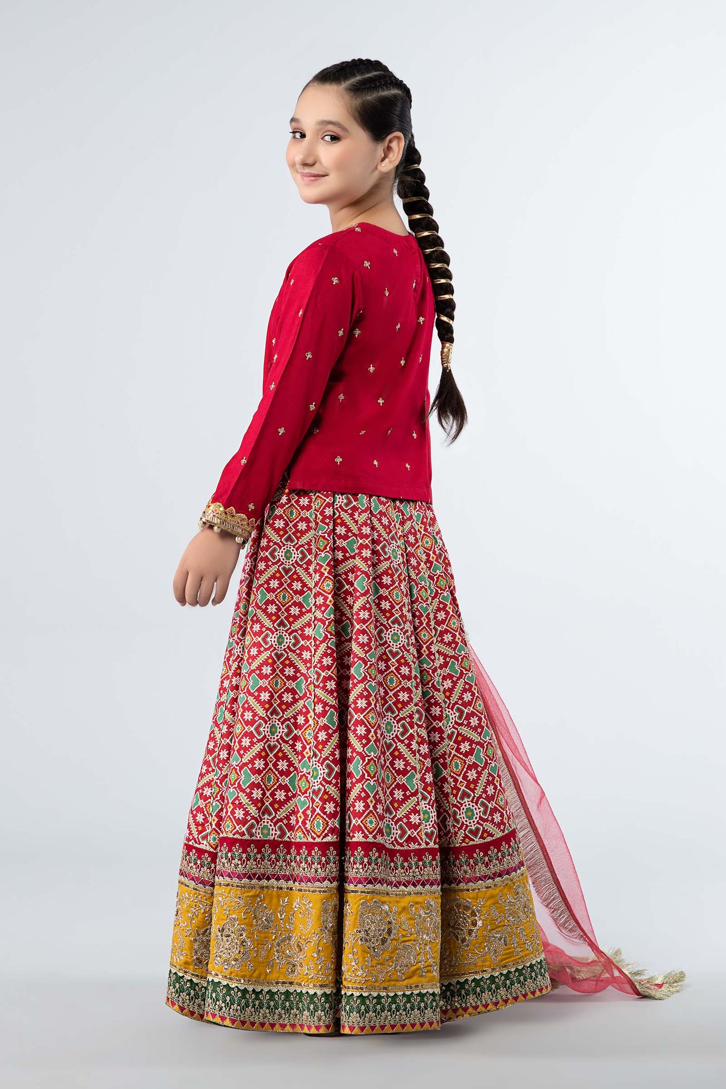 Maria B | 3 Piece Embroidered Linen Suit | MKD-W24-04