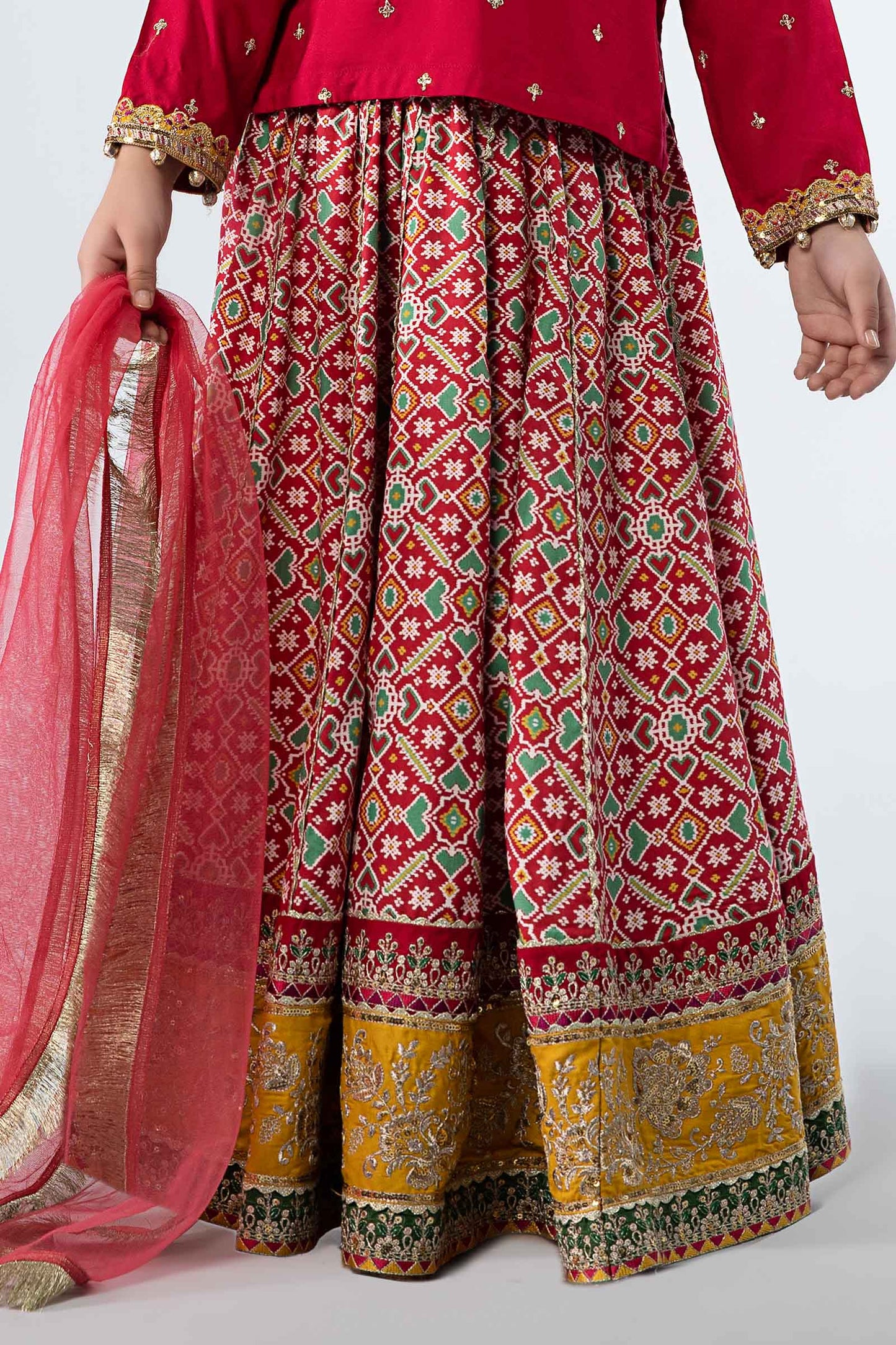 Maria B | 3 Piece Embroidered Linen Suit | MKD-W24-04