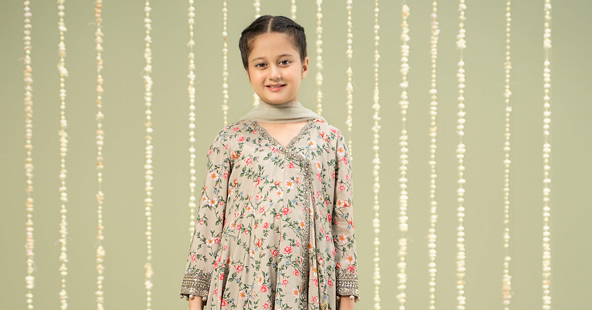 Maria B | 3 Piece Printed Linen Suit | MKD-W24-26