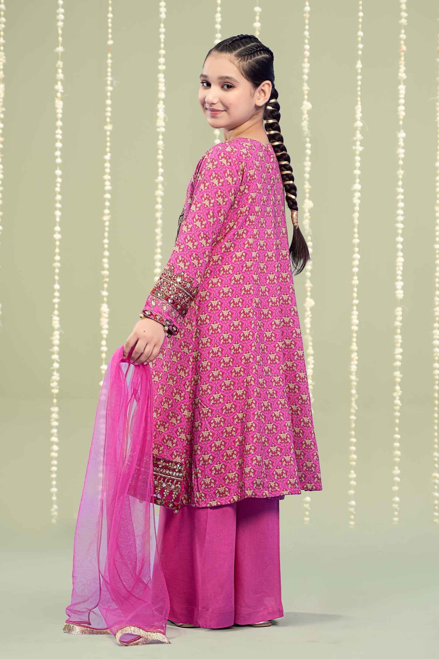 Maria B | 3 Piece Printed Linen Suit | MKD-W24-16