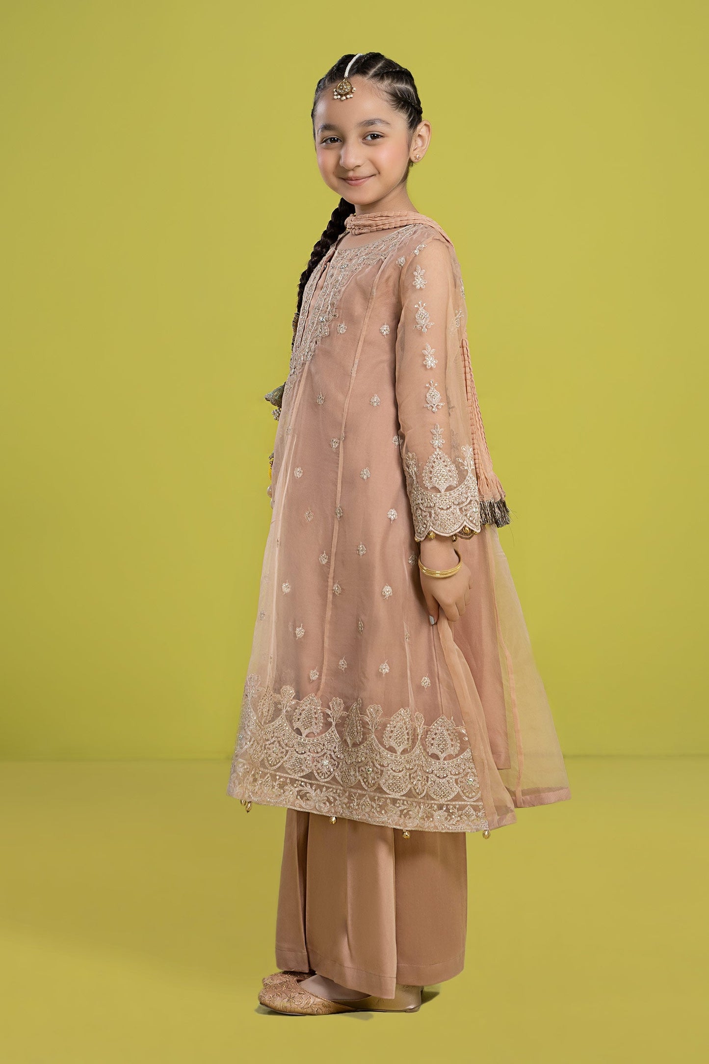 Maria B | 3 Piece Embroidered Organza Suit | MKS-EF24-05
