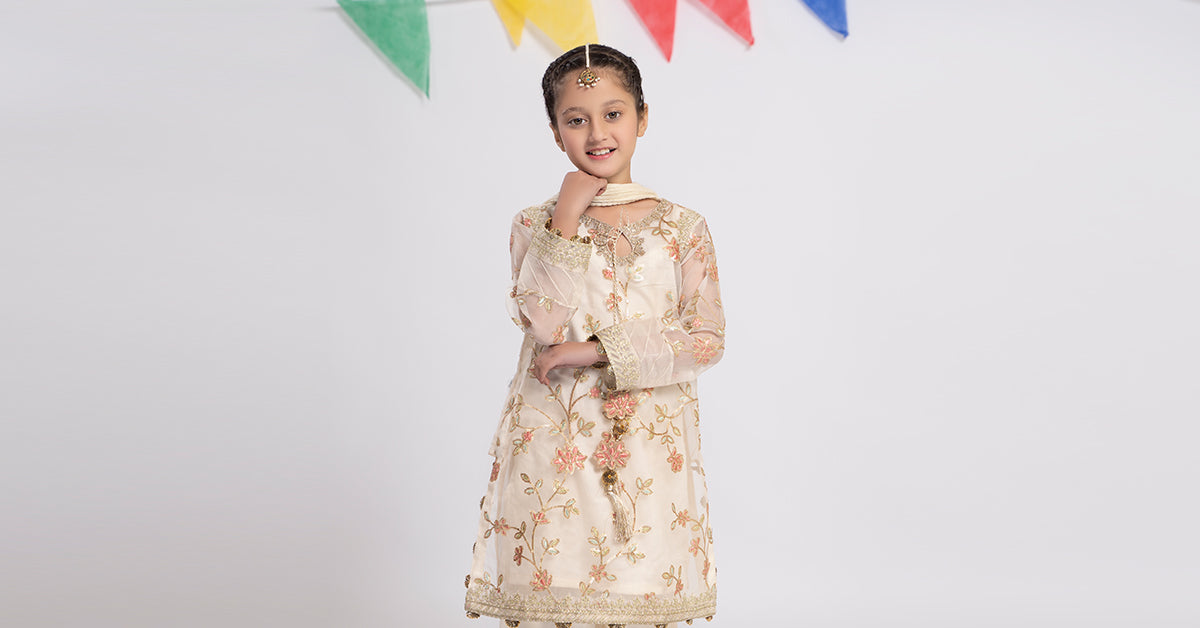 Maria B | 3 Piece Embroidered Organza Suit | MKS-EF24-30