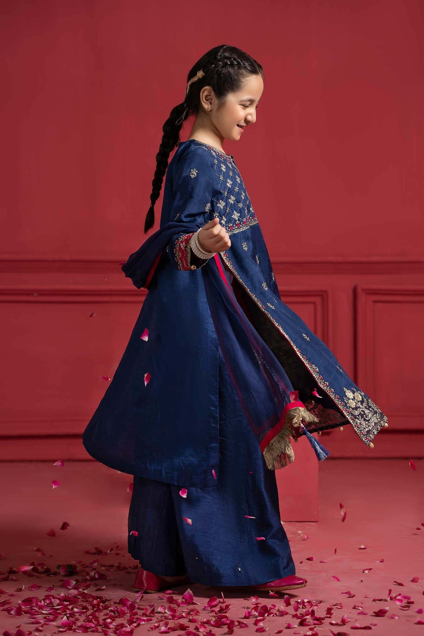 Maria B | Suit Blue MKS-W23-12 12-Oct Blue