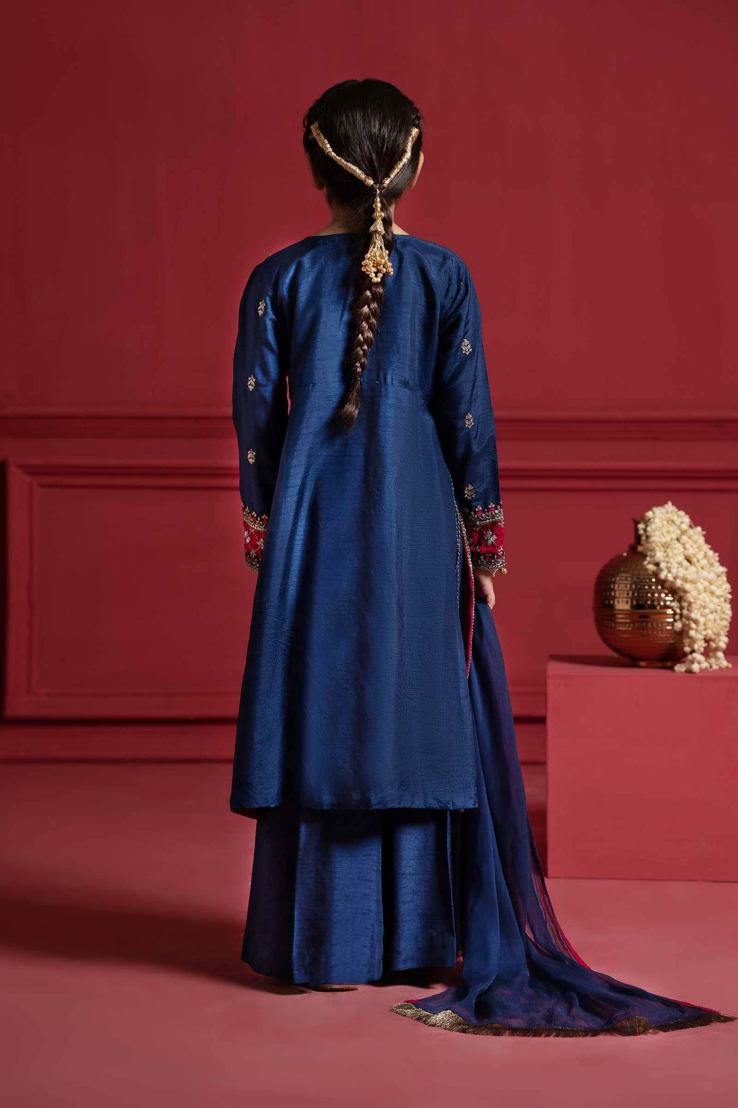 Maria B | Suit Blue MKS-W23-12