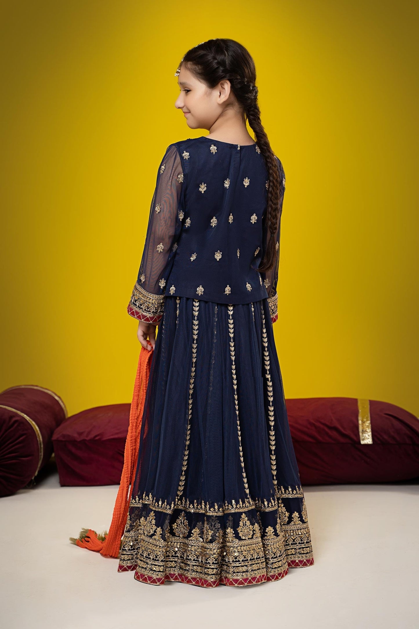 Maria B | Suit Navy Blue MKS-W23-35
