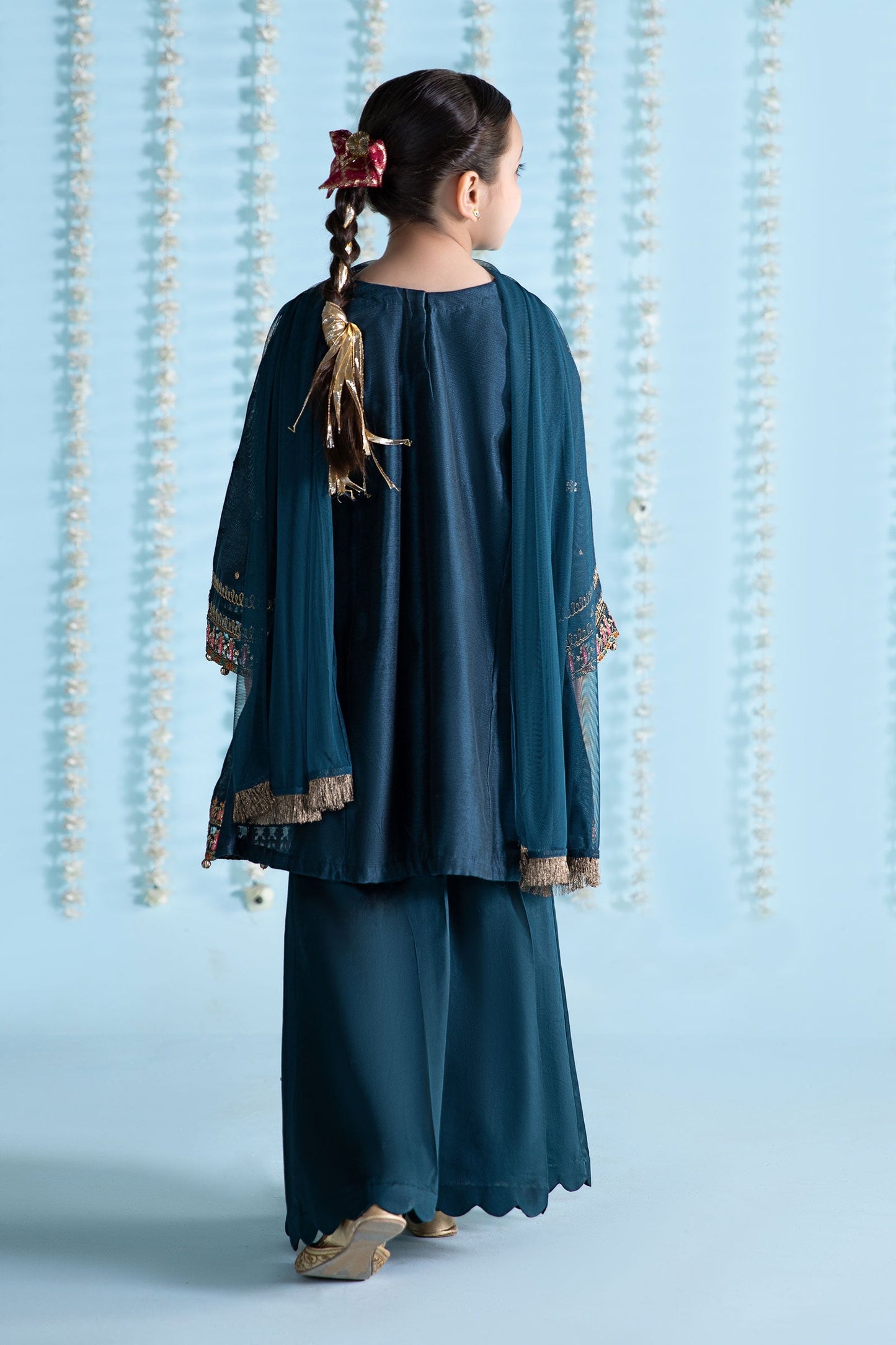 Maria B | 3 Piece Embroidered Yarn Dyed Suit | MKS-EA24-19