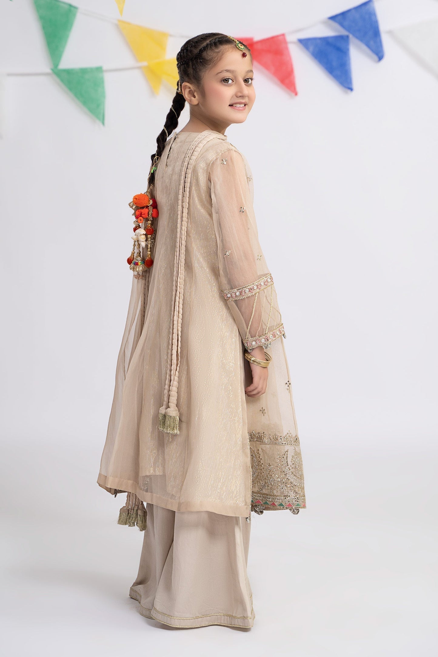 Maria B | 3 Piece Embroidered Organza Suit | MKS-EF24-26