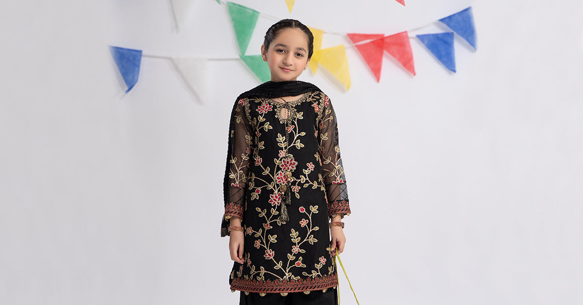 Maria B | 3 Piece Embroidered Organza Suit | MKS-EF24-30