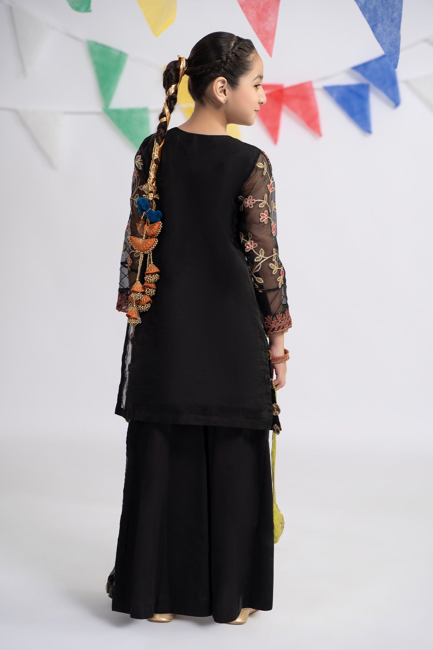 Maria B | 3 Piece Embroidered Organza Suit | MKS-EF24-30