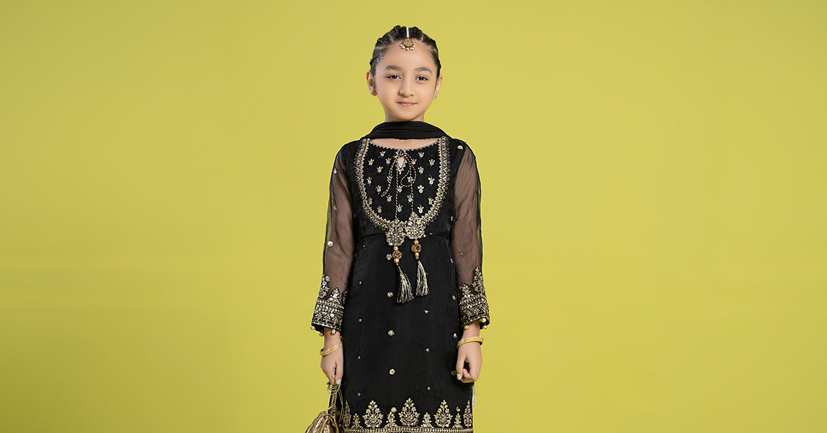 Maria B | 3 Piece Embroidered Organza Suit | MKS-EF24-37